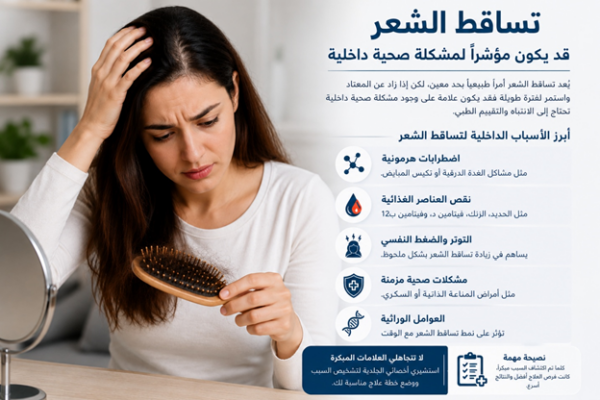 Hair Loss Could Be a Sign of an Underlying Health Problem